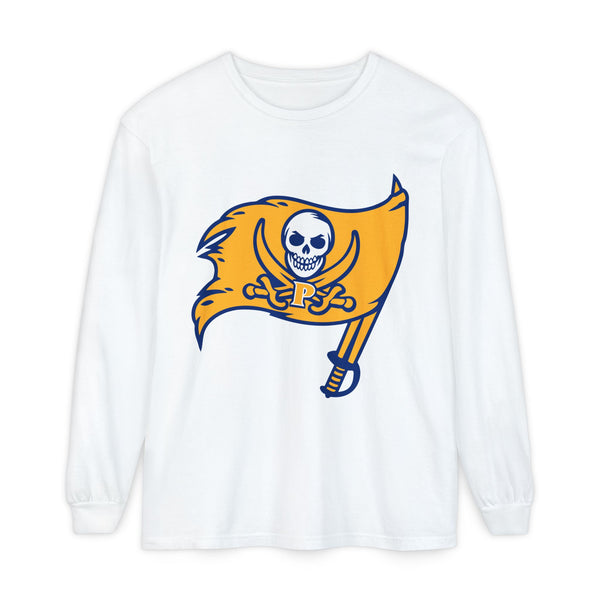 Garment-Dyed Long Sleeve Tee