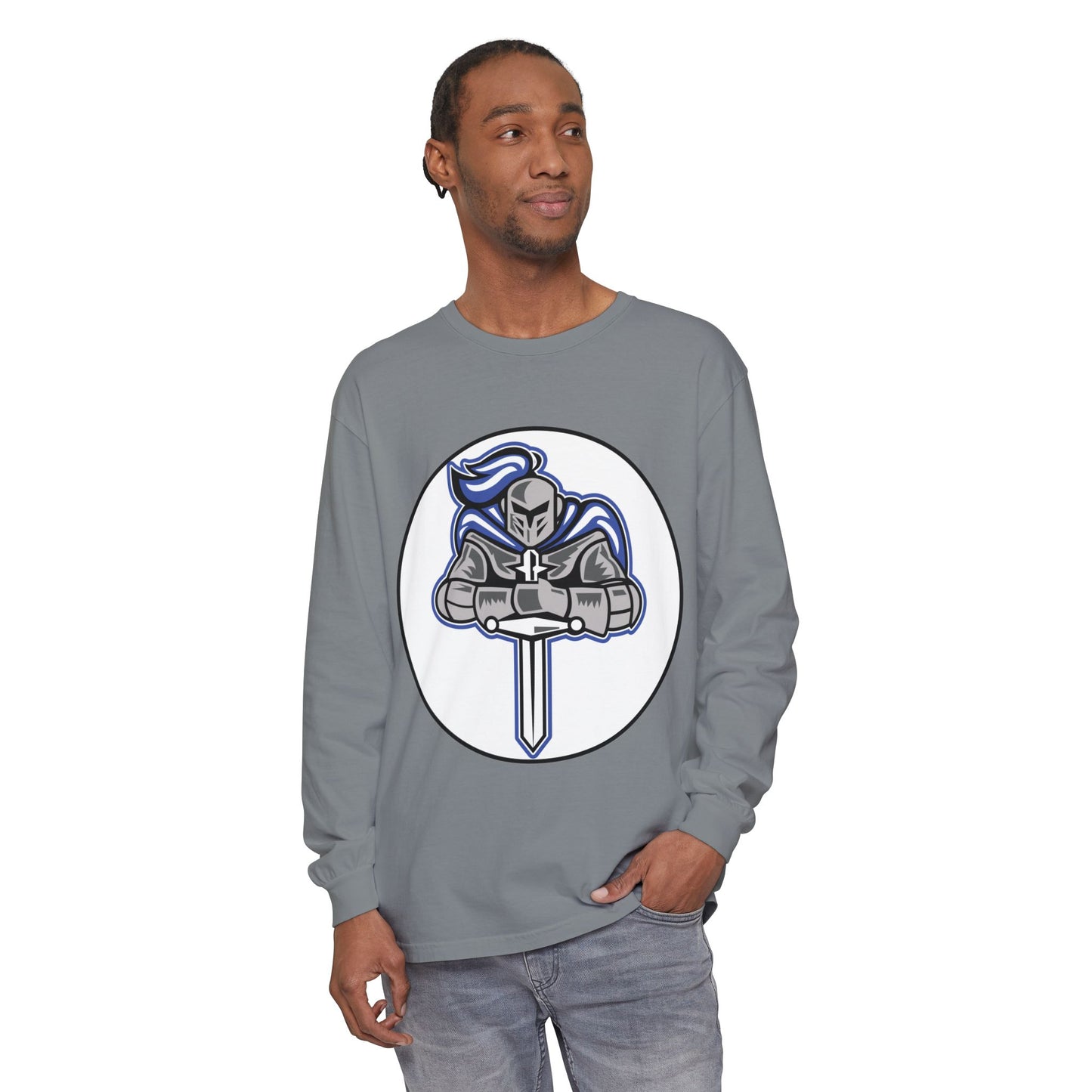 Garment-Dyed Long Sleeve Tee