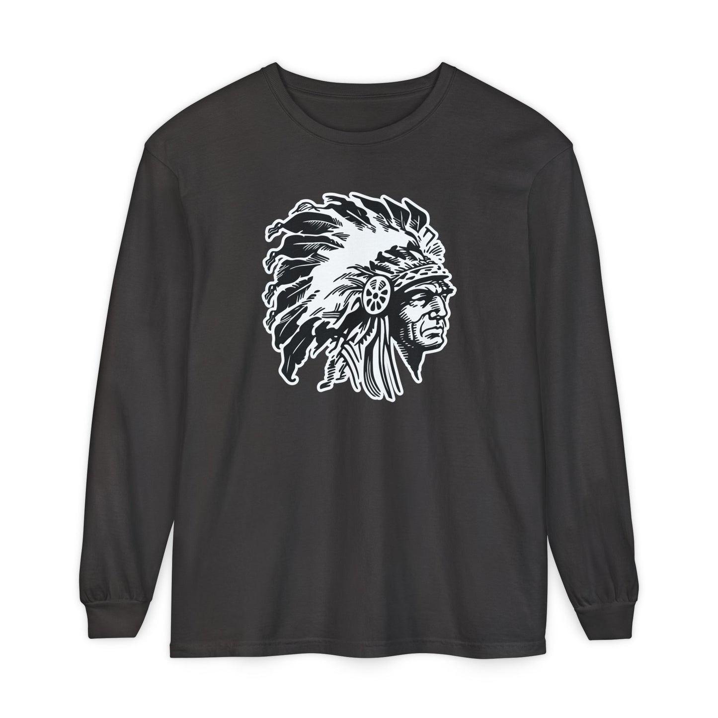 Garment-Dyed Long Sleeve Tee
