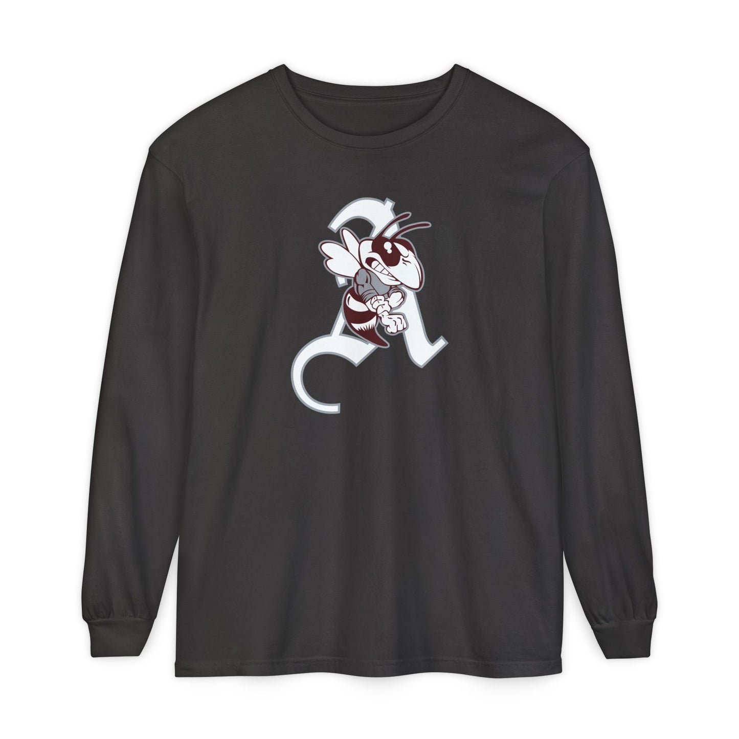 Garment-Dyed Long Sleeve Tee