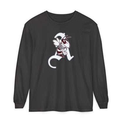 Garment-Dyed Long Sleeve Tee