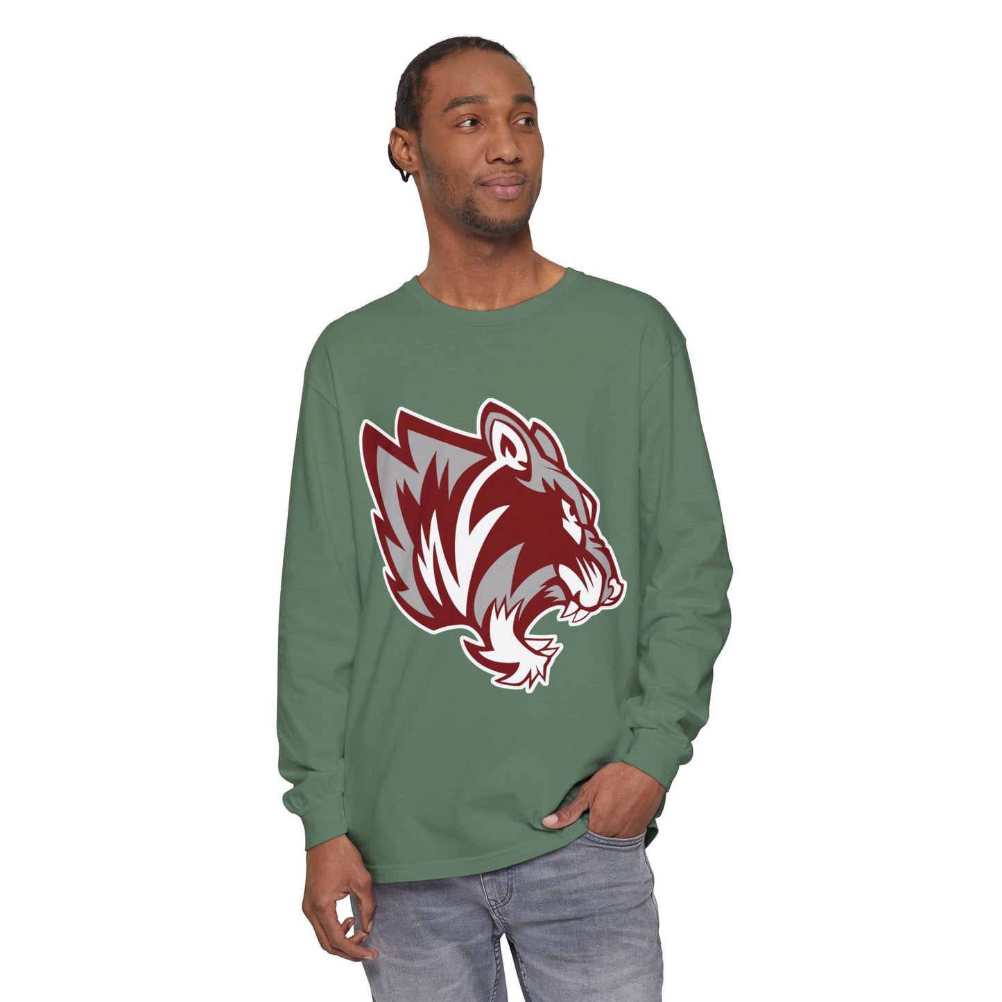Garment-Dyed Long Sleeve Tee