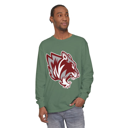 Garment-Dyed Long Sleeve Tee