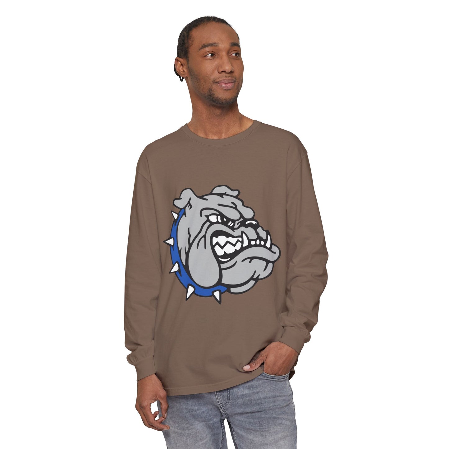 Garment-Dyed Long Sleeve Tee