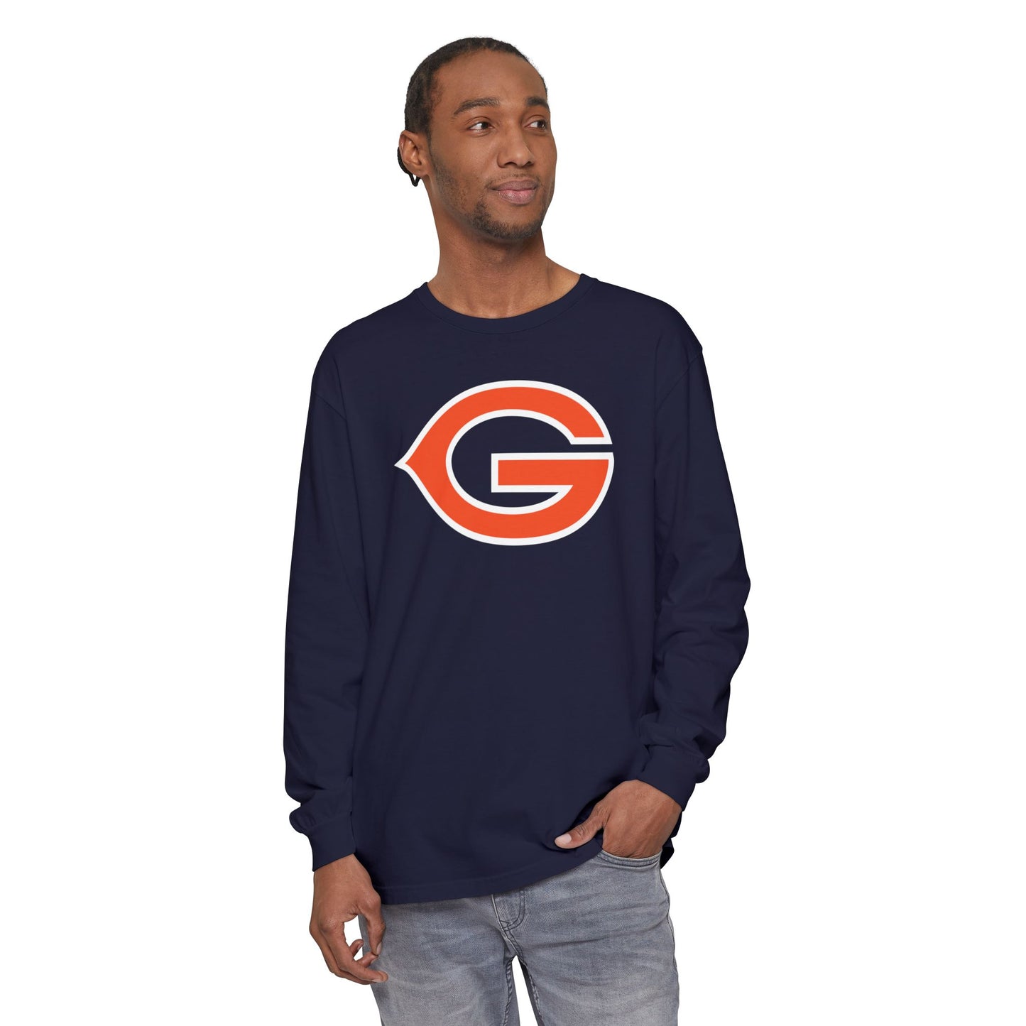 Garment-Dyed Long Sleeve Tee
