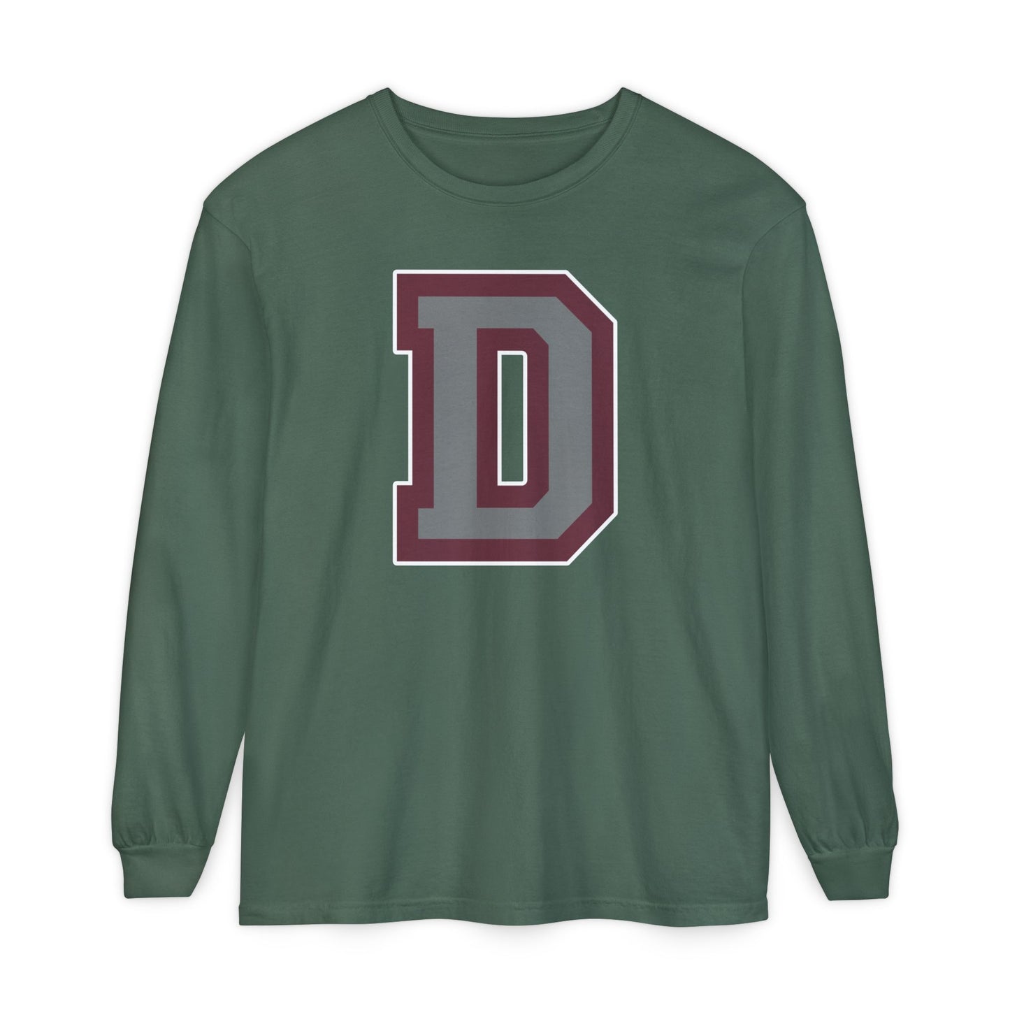 Garment-Dyed Long Sleeve Tee