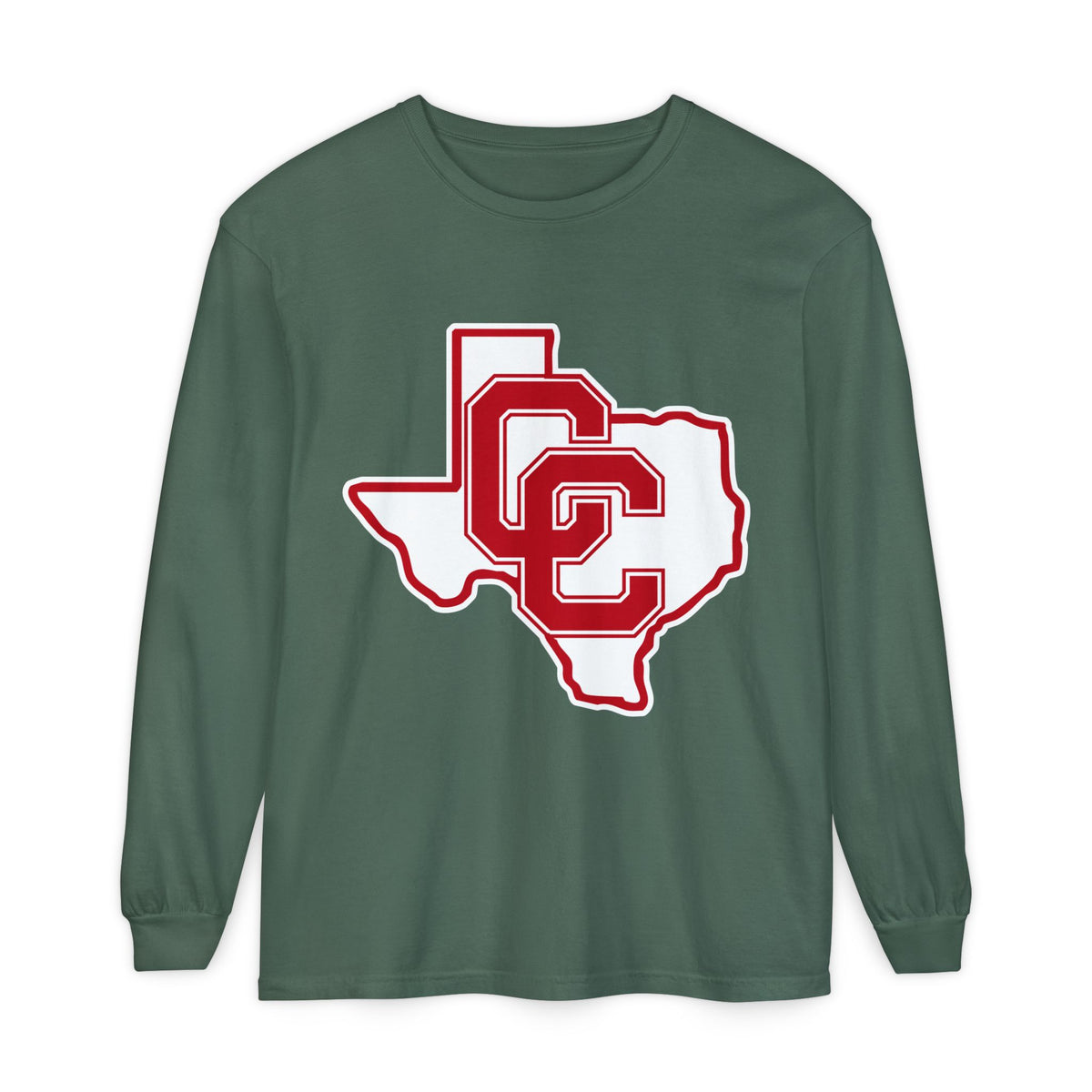 Garment-Dyed Long Sleeve Tee