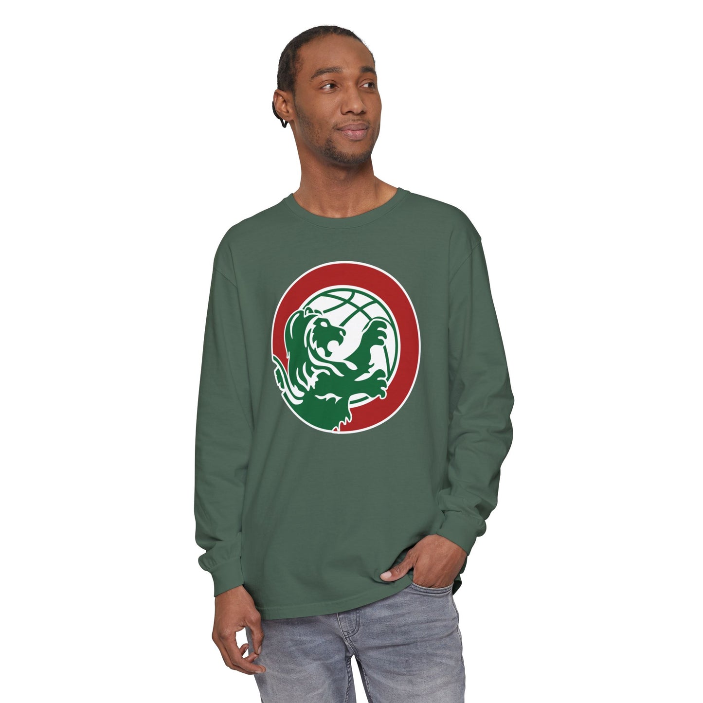 Garment-Dyed Long Sleeve Tee