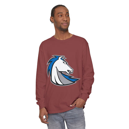 Garment-Dyed Long Sleeve Tee