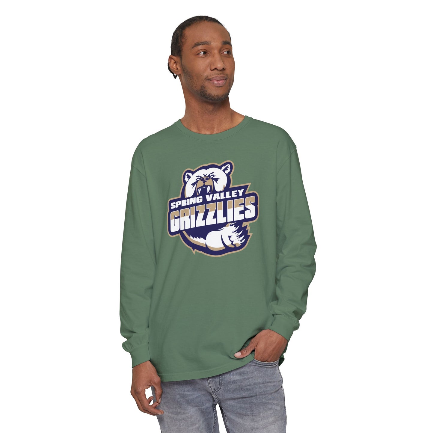 Garment-Dyed Long Sleeve Tee