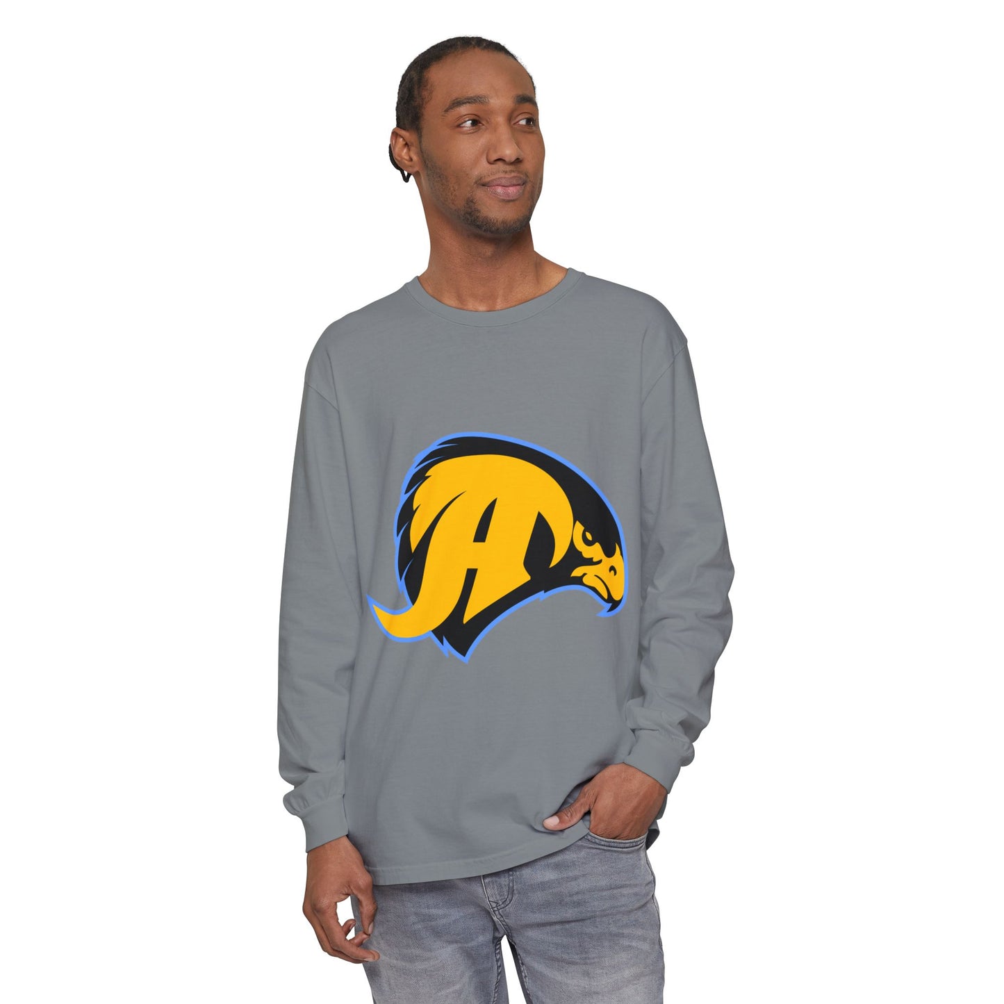 Garment-Dyed Long Sleeve Tee