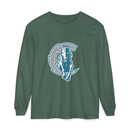 Garment-Dyed Long Sleeve Tee