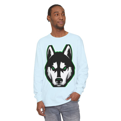 Garment-Dyed Long Sleeve Tee