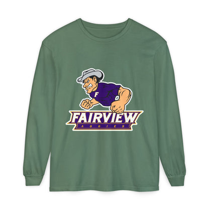 Garment-Dyed Long Sleeve Tee