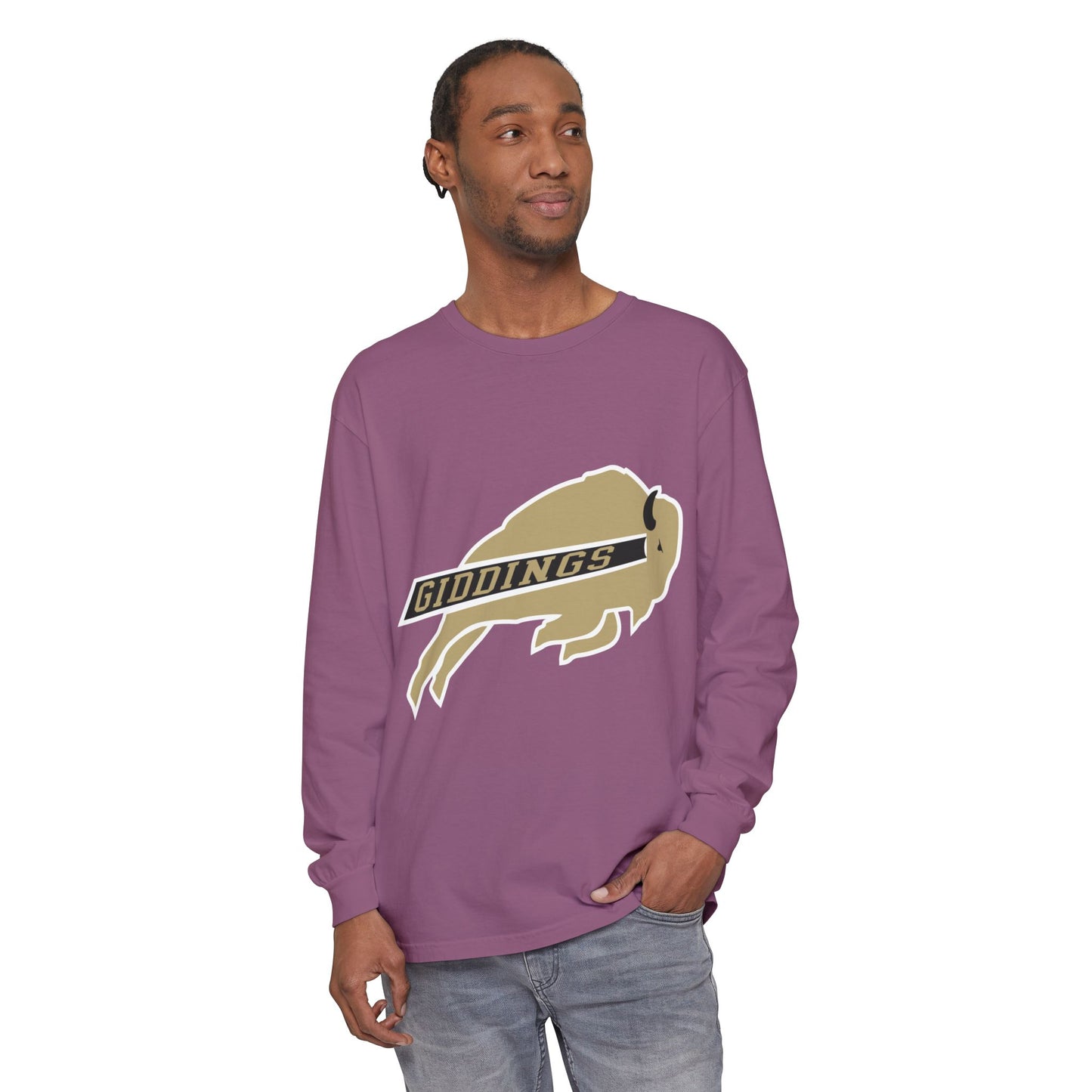 Garment-Dyed Long Sleeve Tee