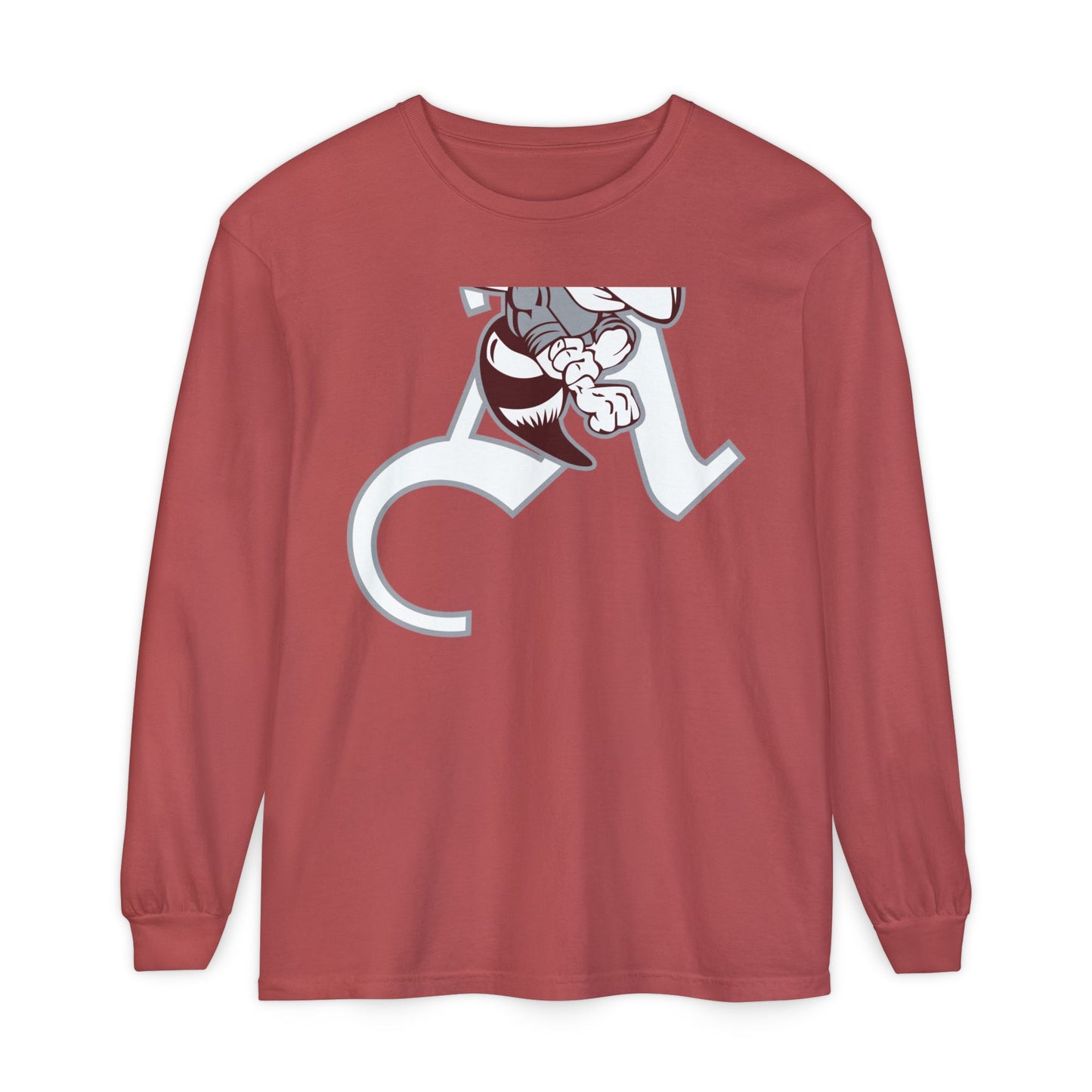 Garment-Dyed Long Sleeve Tee