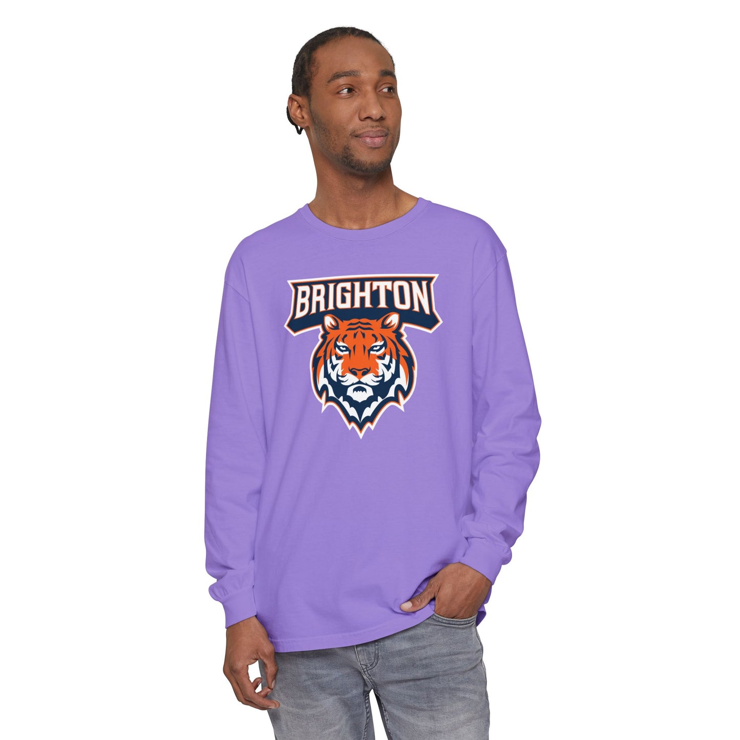 Garment-Dyed Long Sleeve Tee