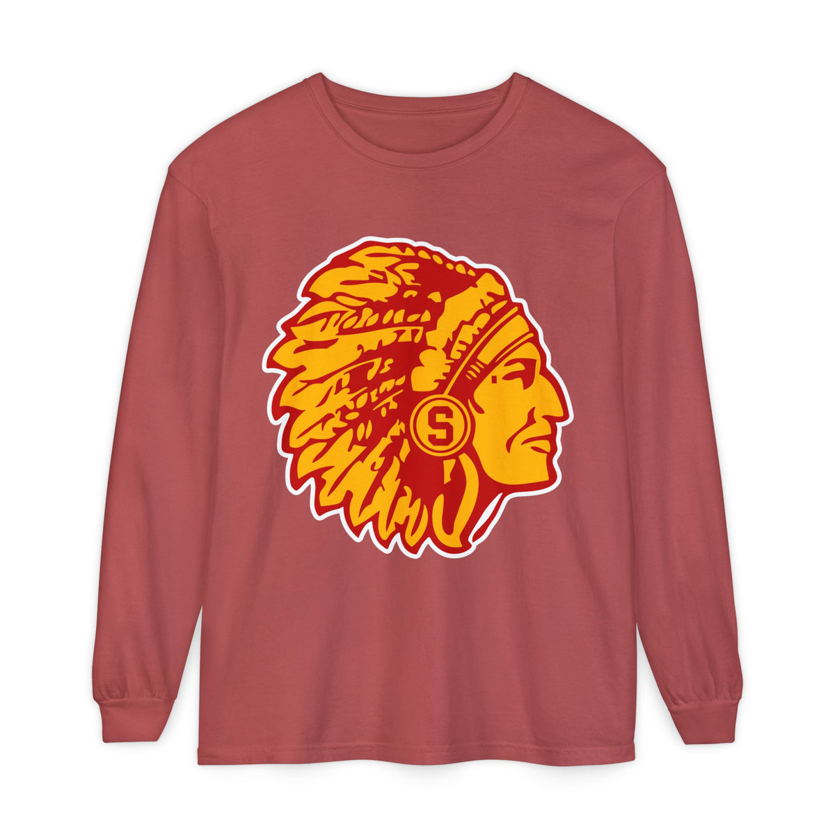 Garment-Dyed Long Sleeve Tee