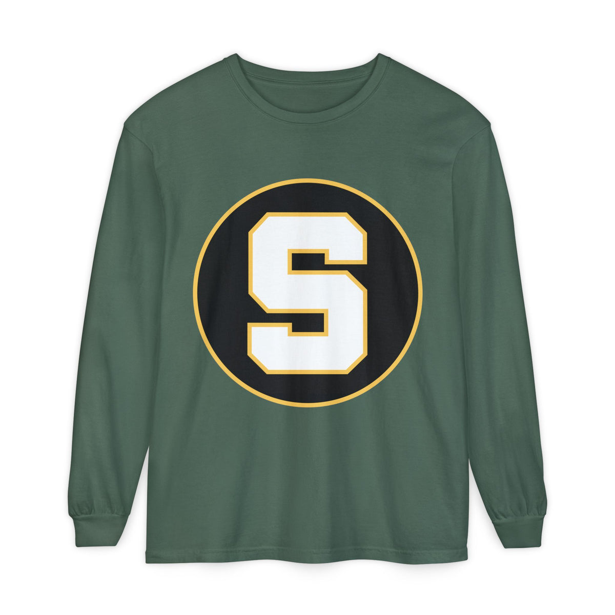 Garment-Dyed Long Sleeve Tee