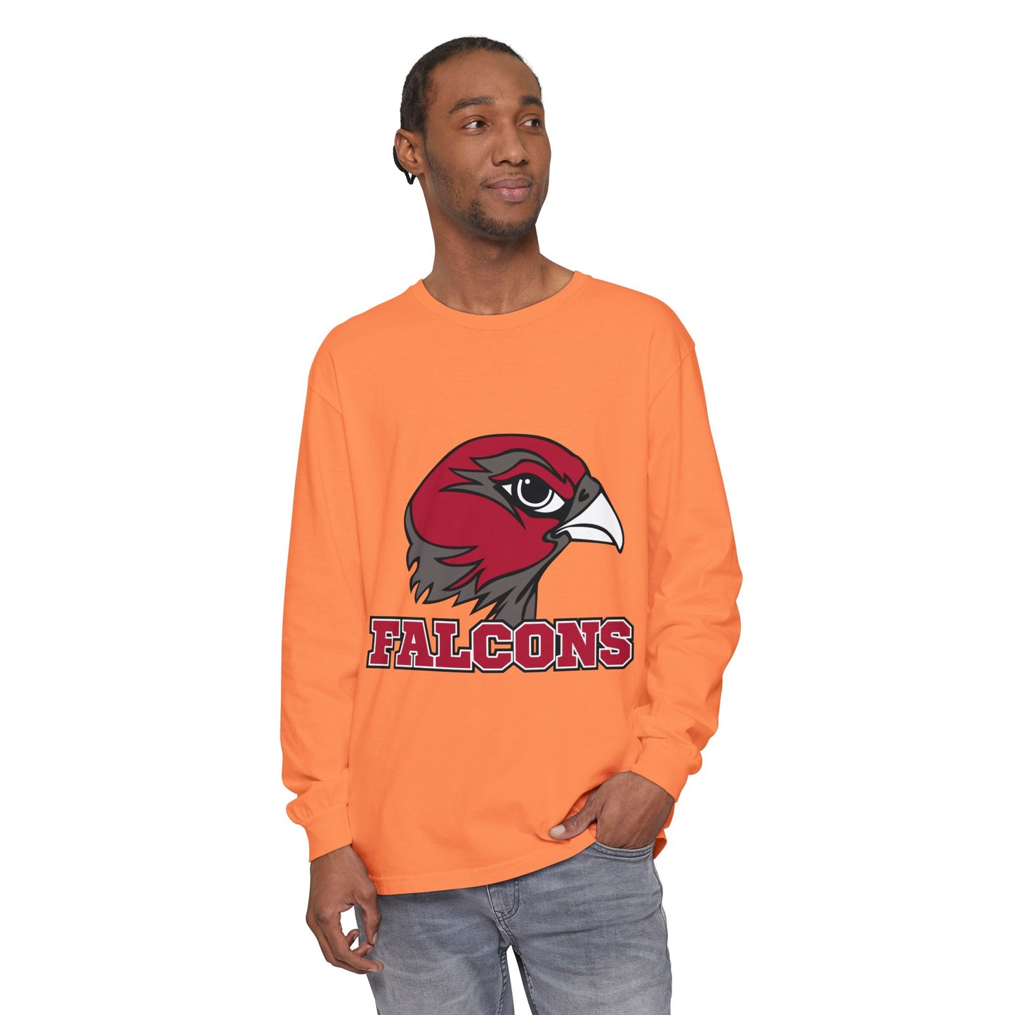 Garment-Dyed Long Sleeve Tee