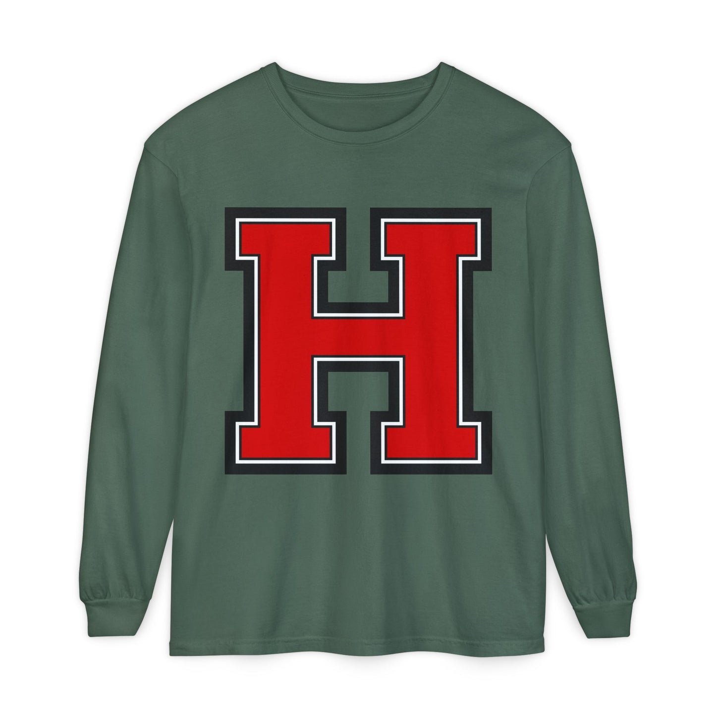 Garment-Dyed Long Sleeve Tee