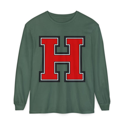 Garment-Dyed Long Sleeve Tee