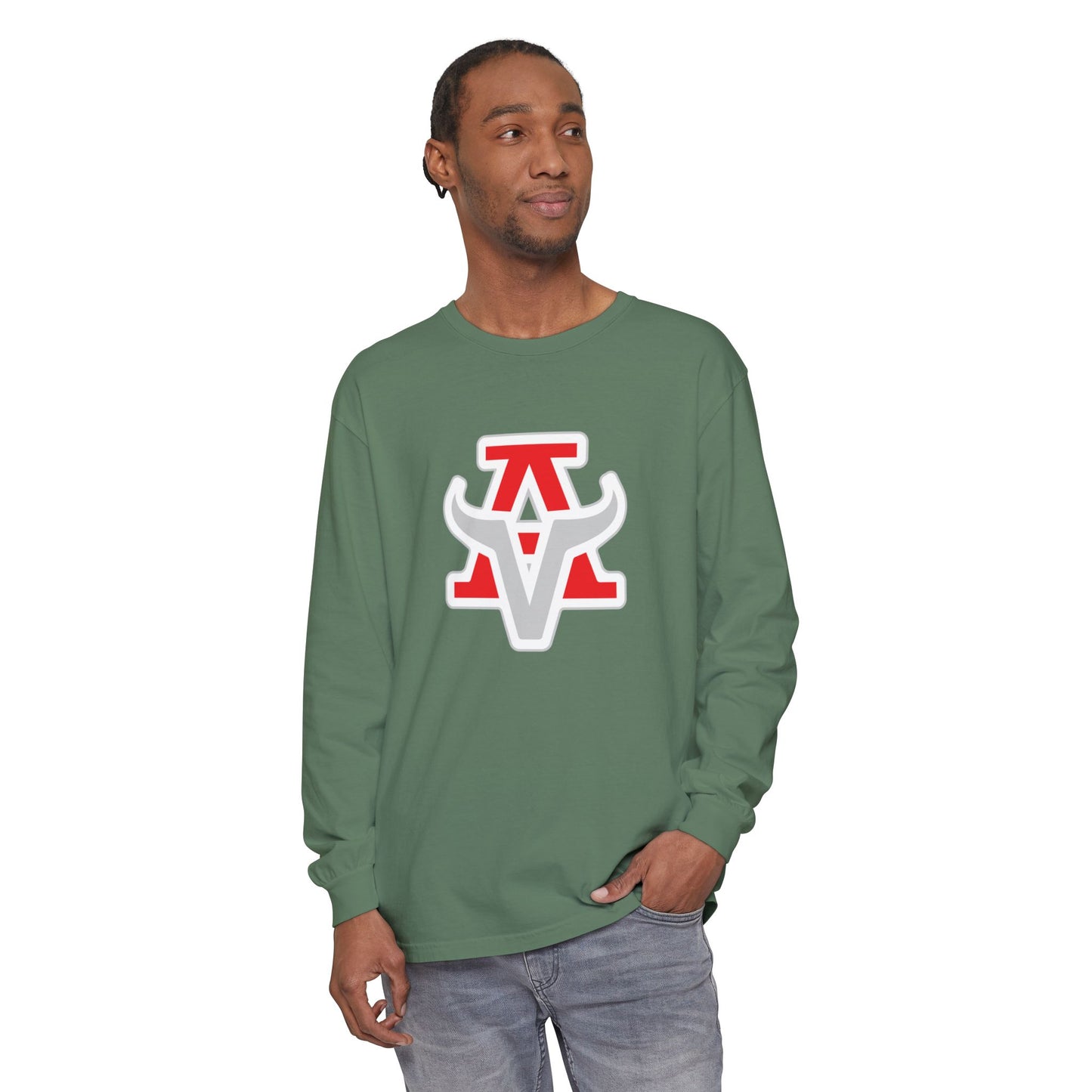 Garment-Dyed Long Sleeve Tee
