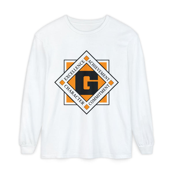 Garment-Dyed Long Sleeve Tee