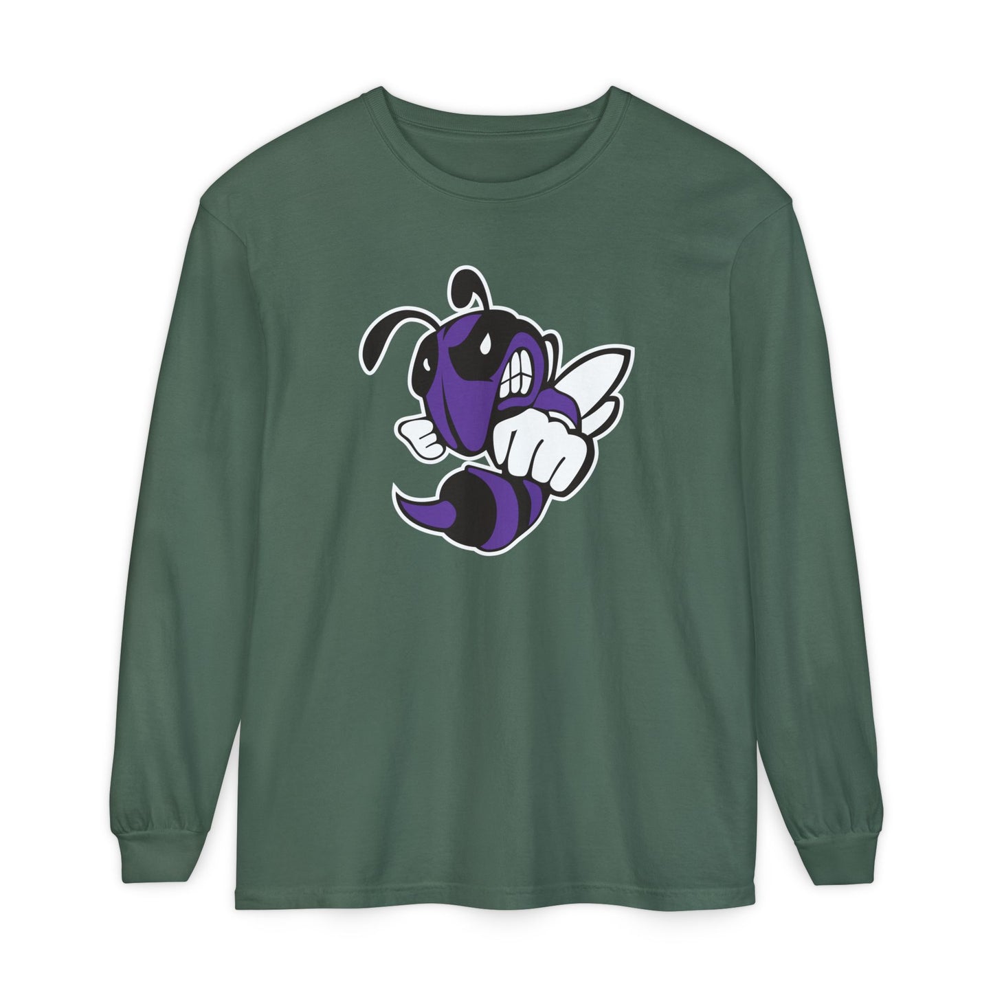 Garment-Dyed Long Sleeve Tee