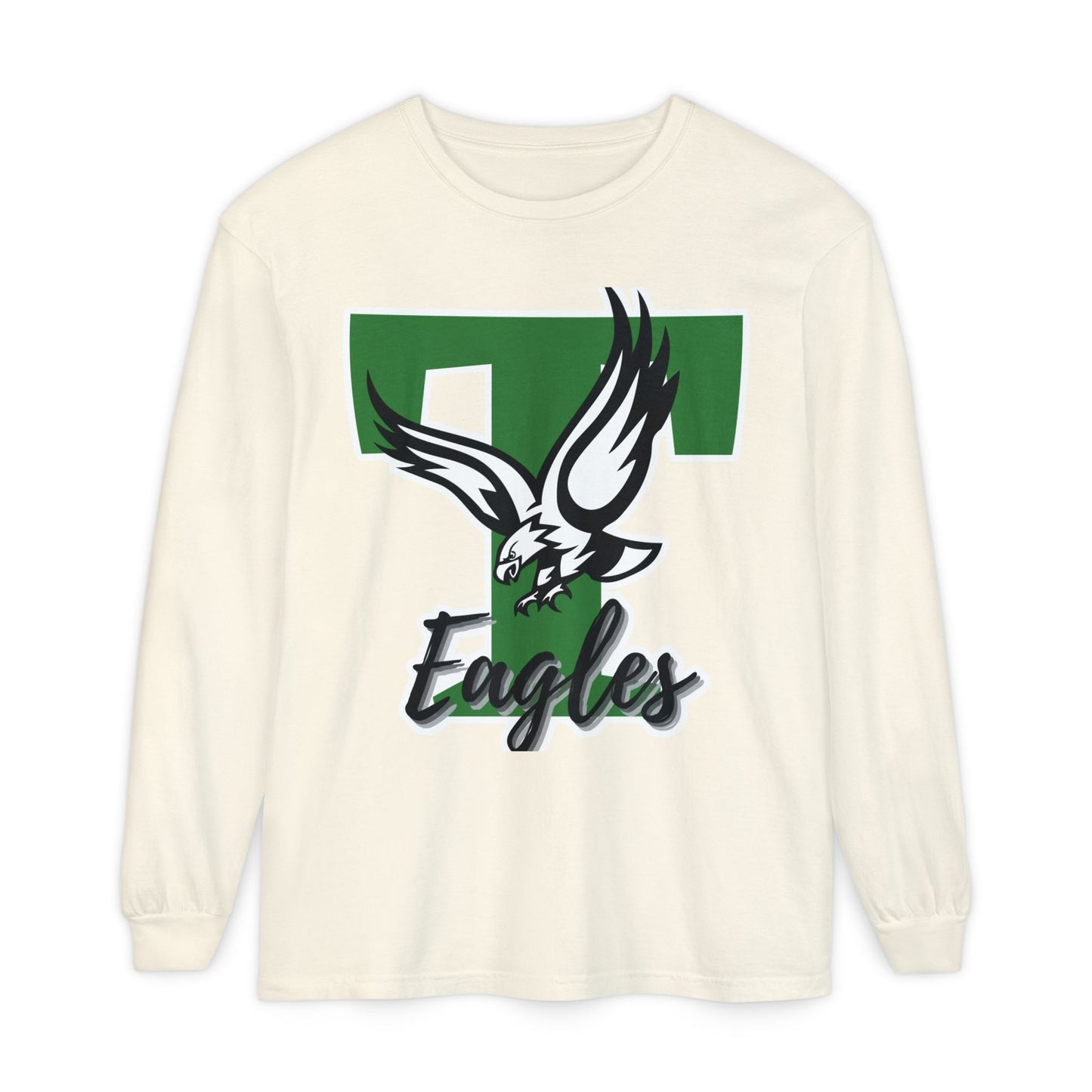 Garment-Dyed Long Sleeve Tee