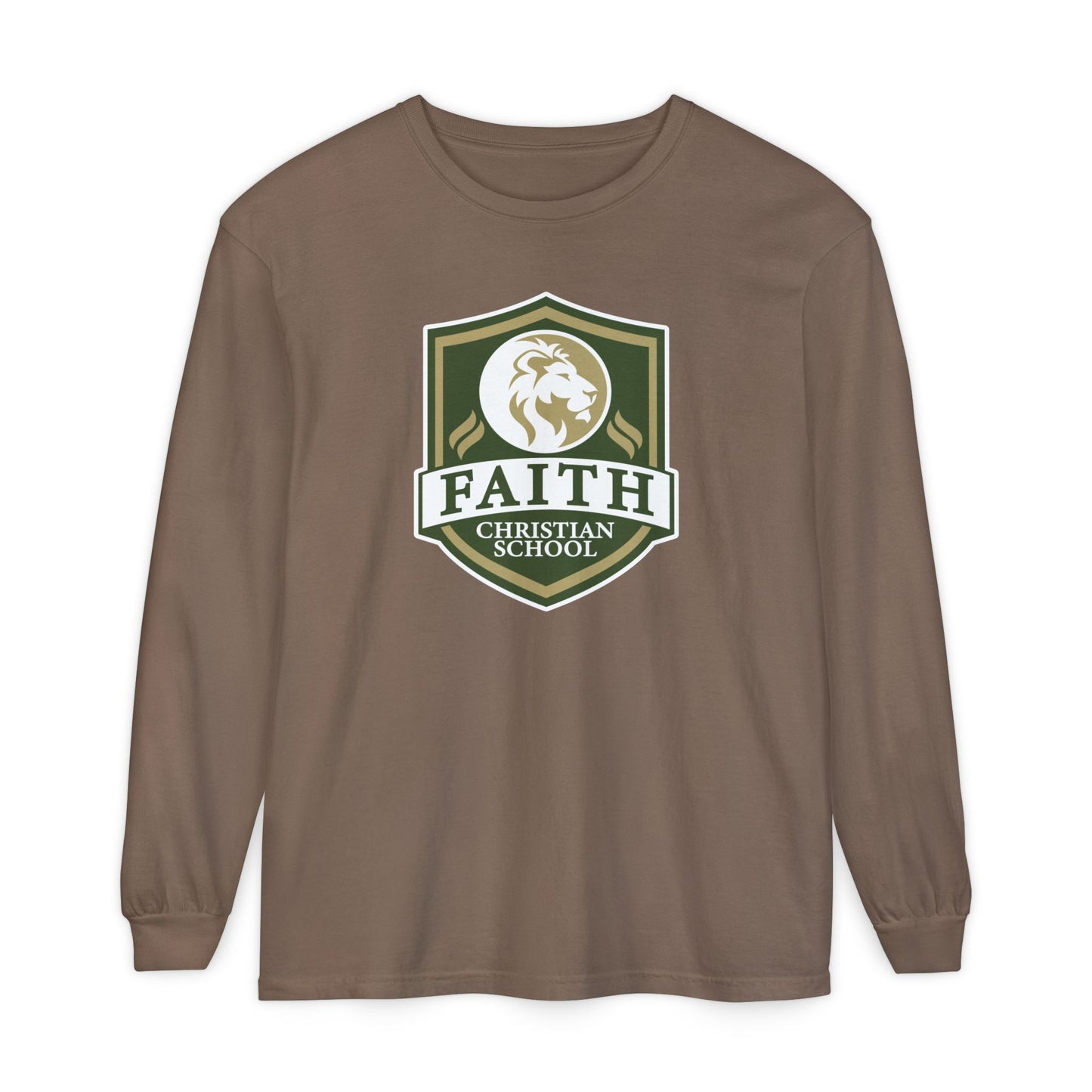 Garment-Dyed Long Sleeve Tee