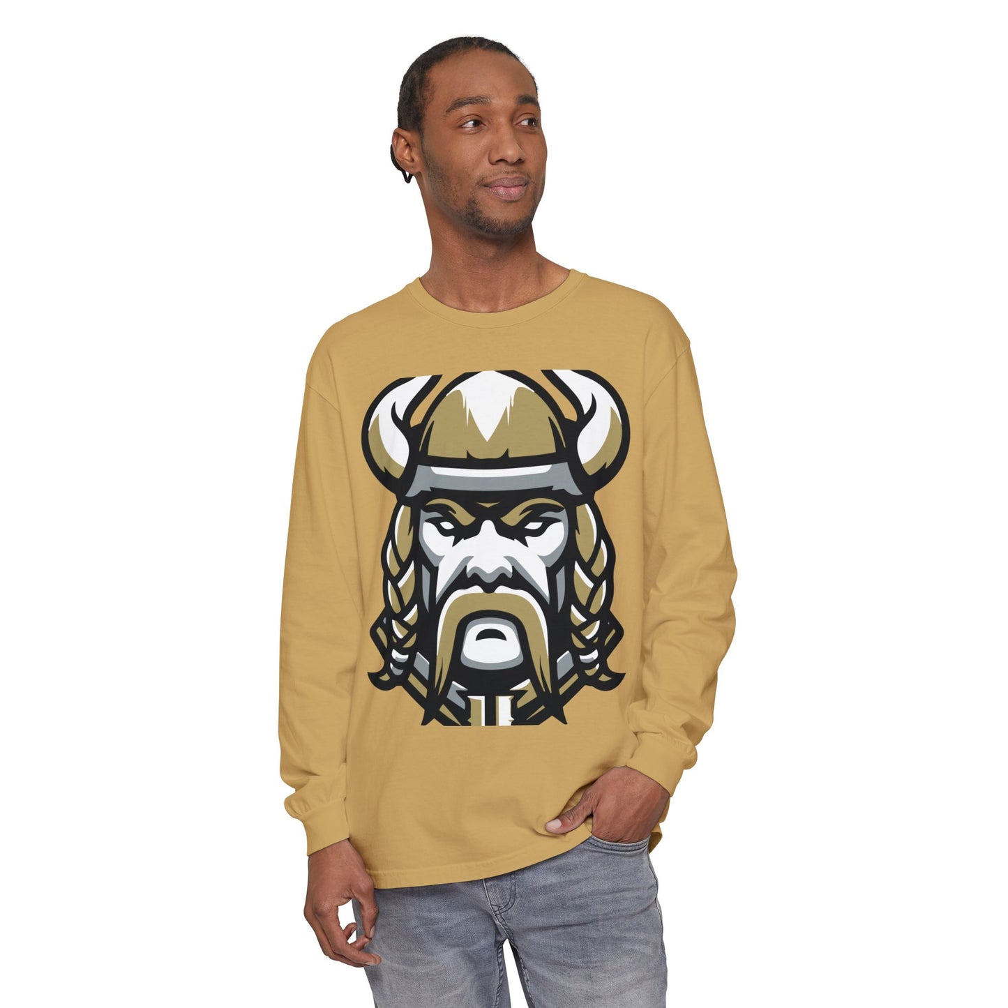 Garment-Dyed Long Sleeve Tee