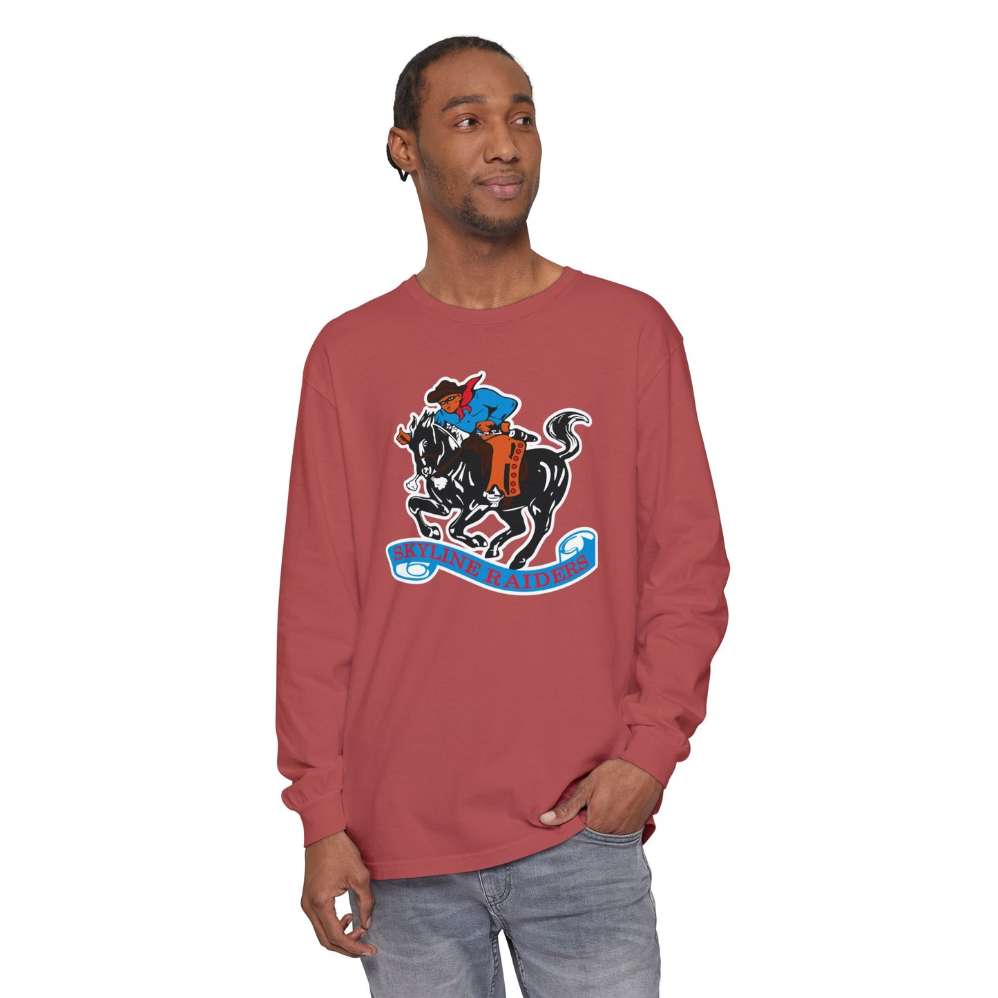 Garment-Dyed Long Sleeve Tee