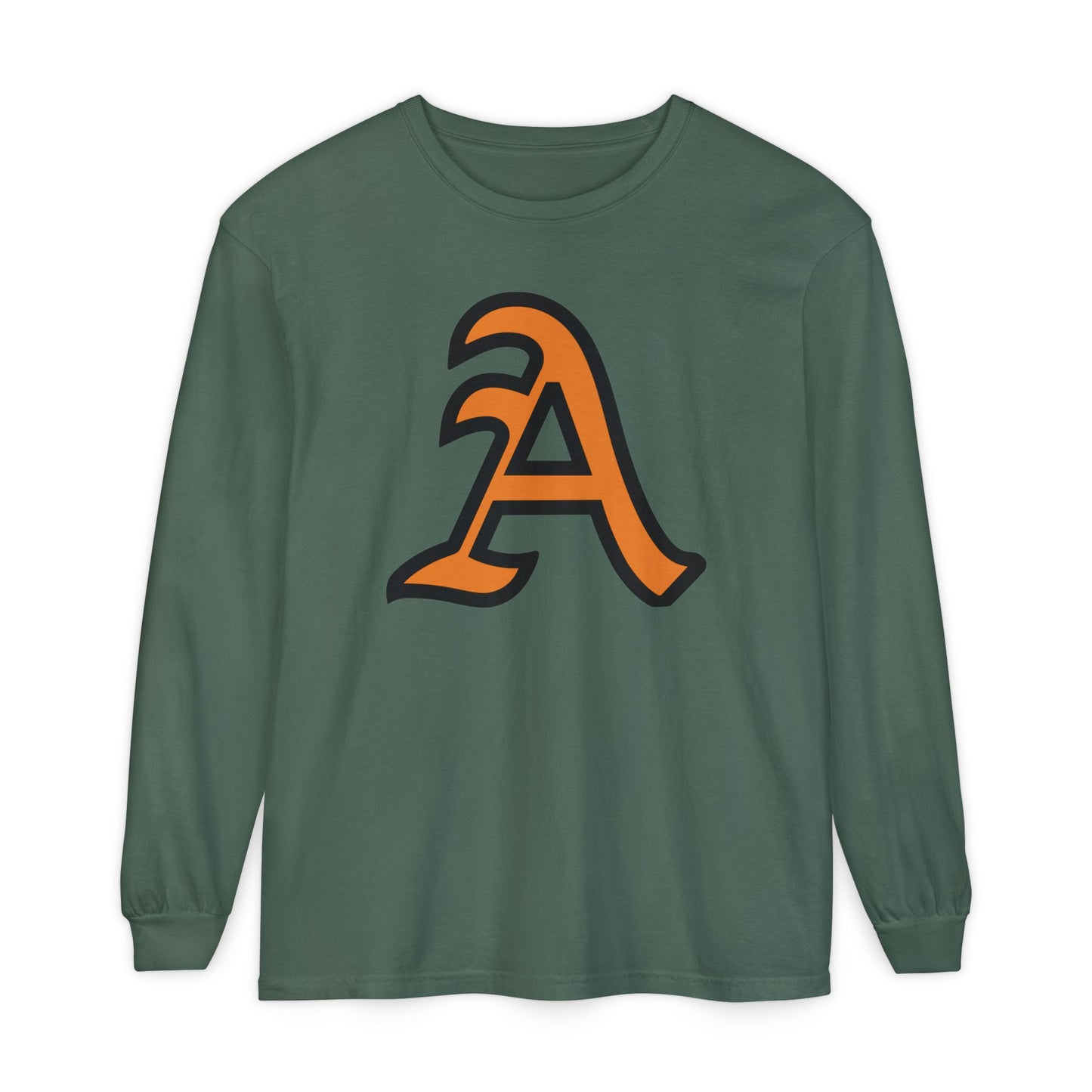 Garment-Dyed Long Sleeve Tee