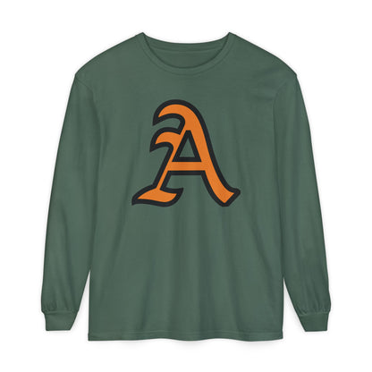 Garment-Dyed Long Sleeve Tee