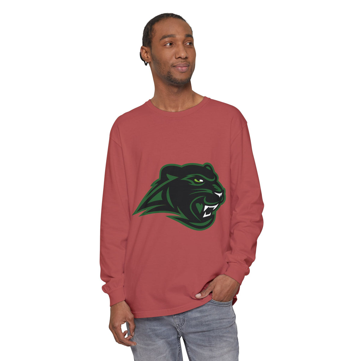Garment-Dyed Long Sleeve Tee