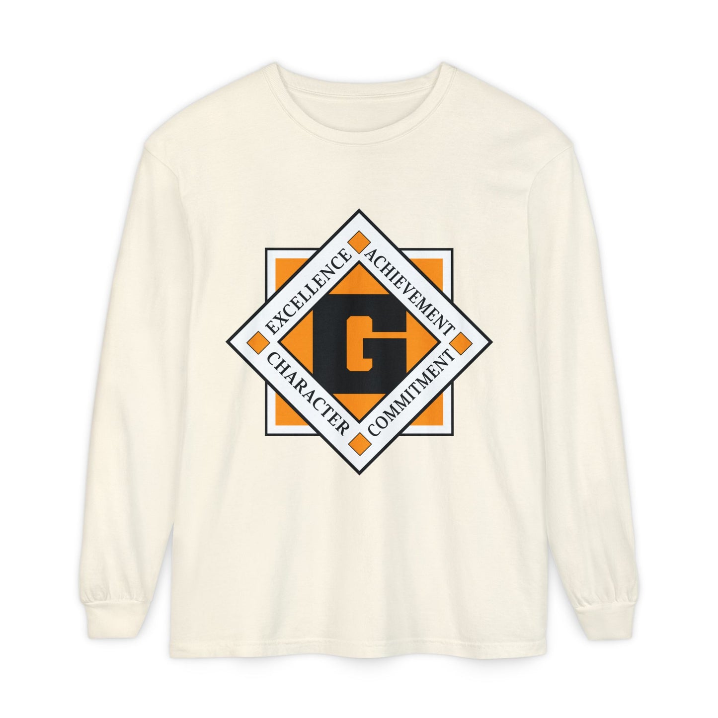 Garment-Dyed Long Sleeve Tee