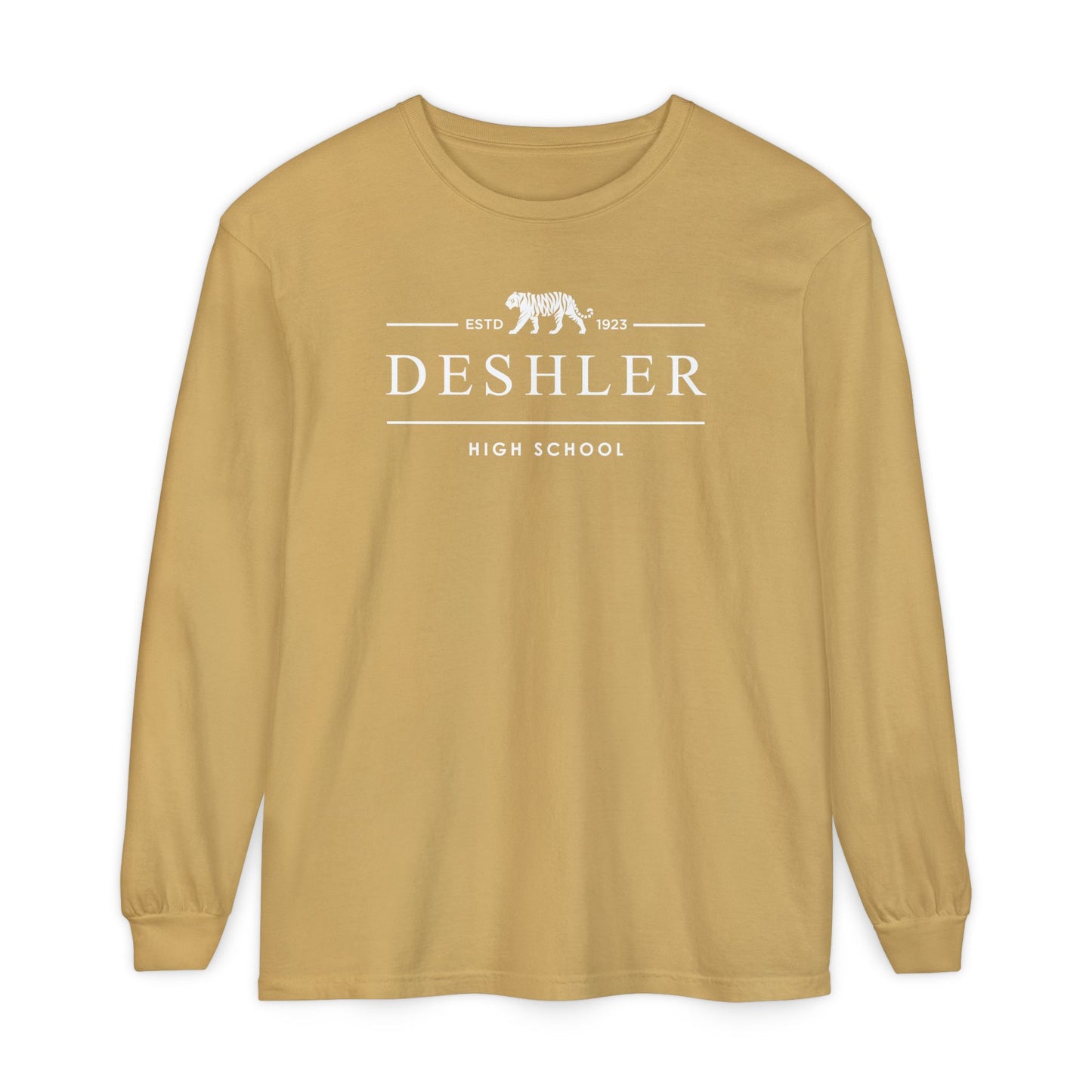 Garment-Dyed Long Sleeve Tee