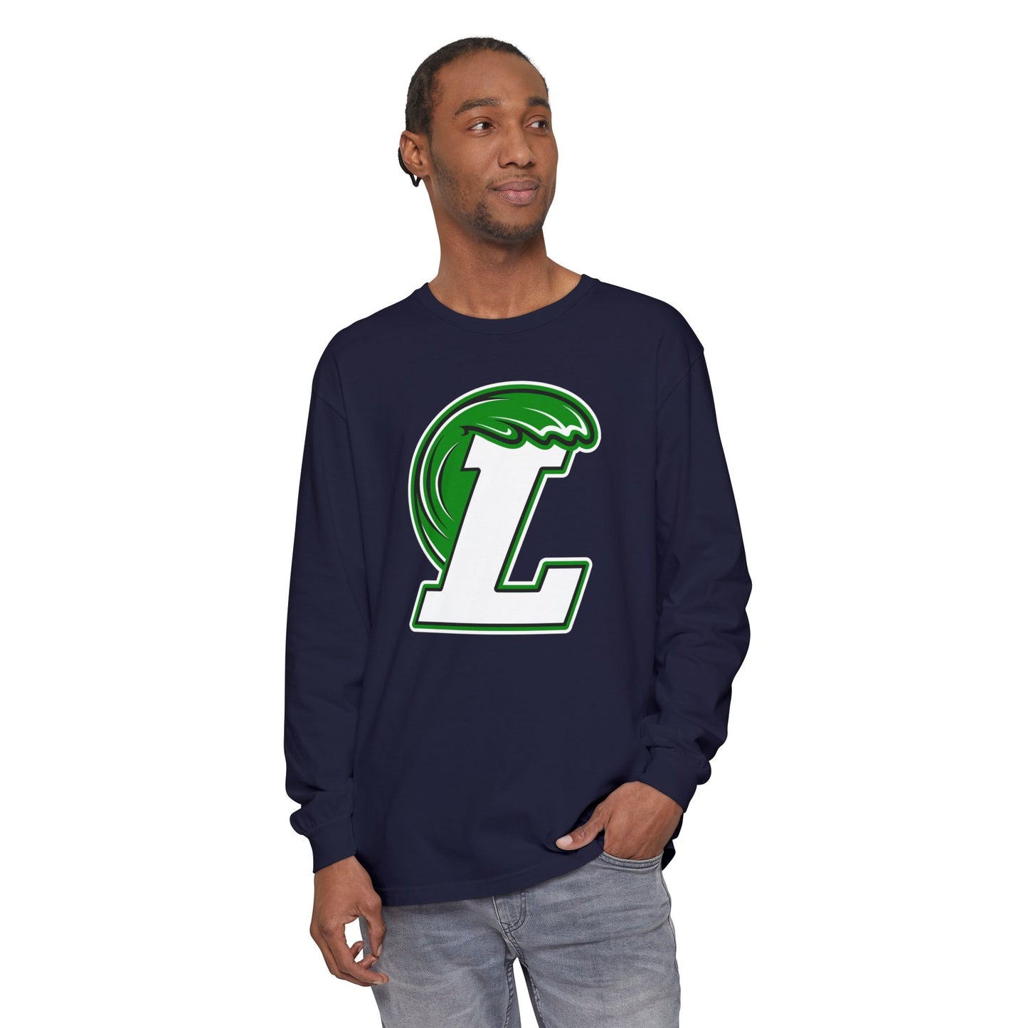 Garment-Dyed Long Sleeve Tee