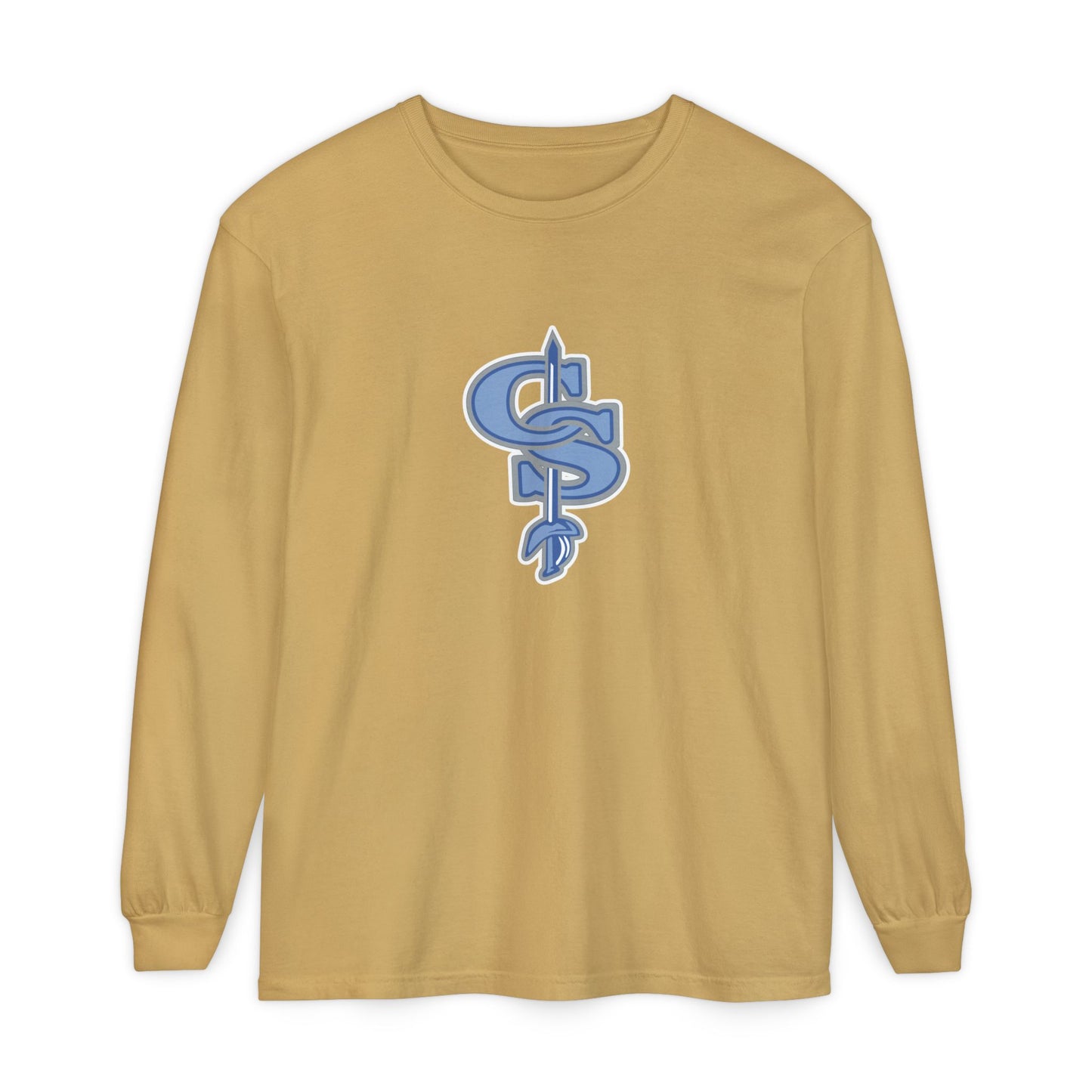 Garment-Dyed Long Sleeve Tee
