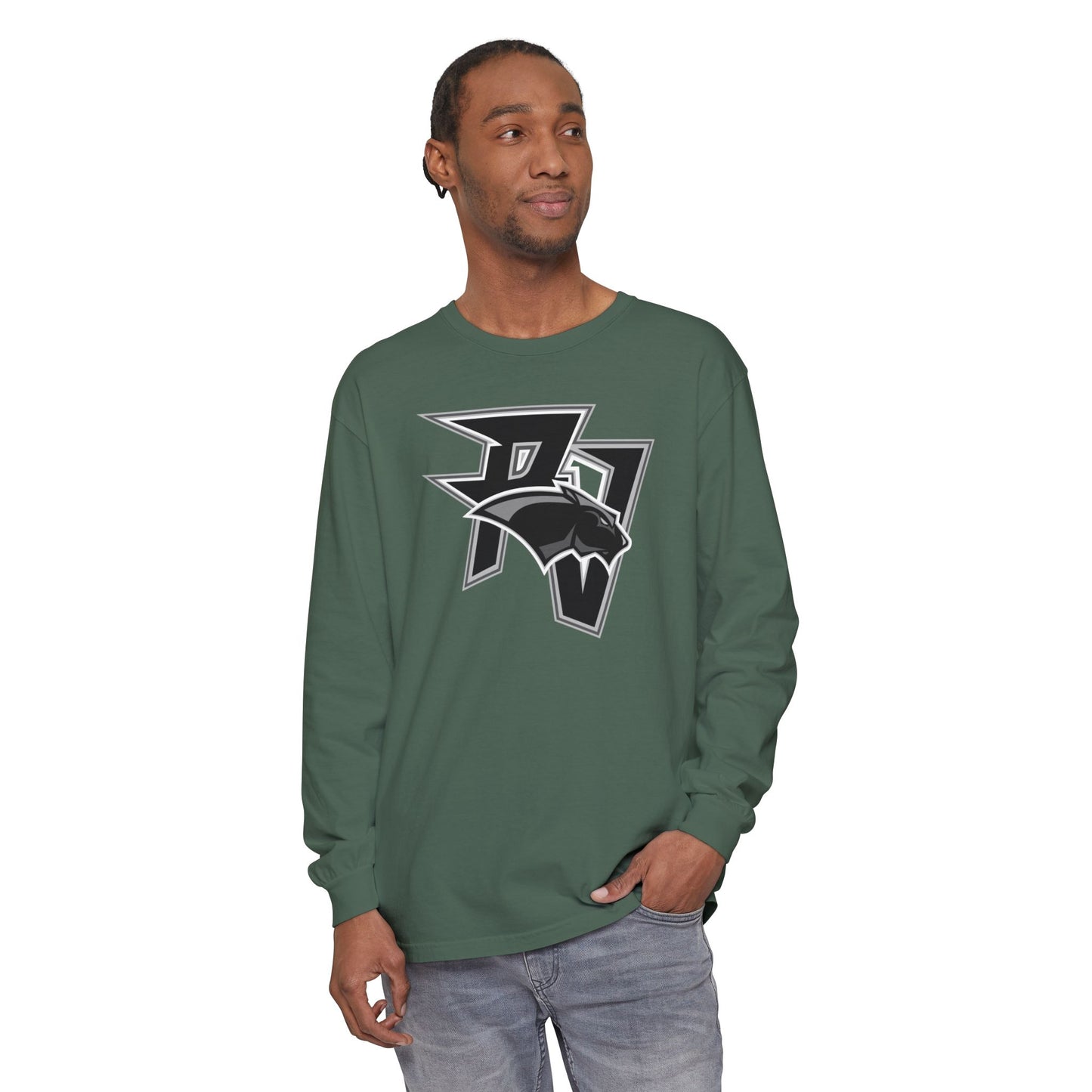 Garment-Dyed Long Sleeve Tee