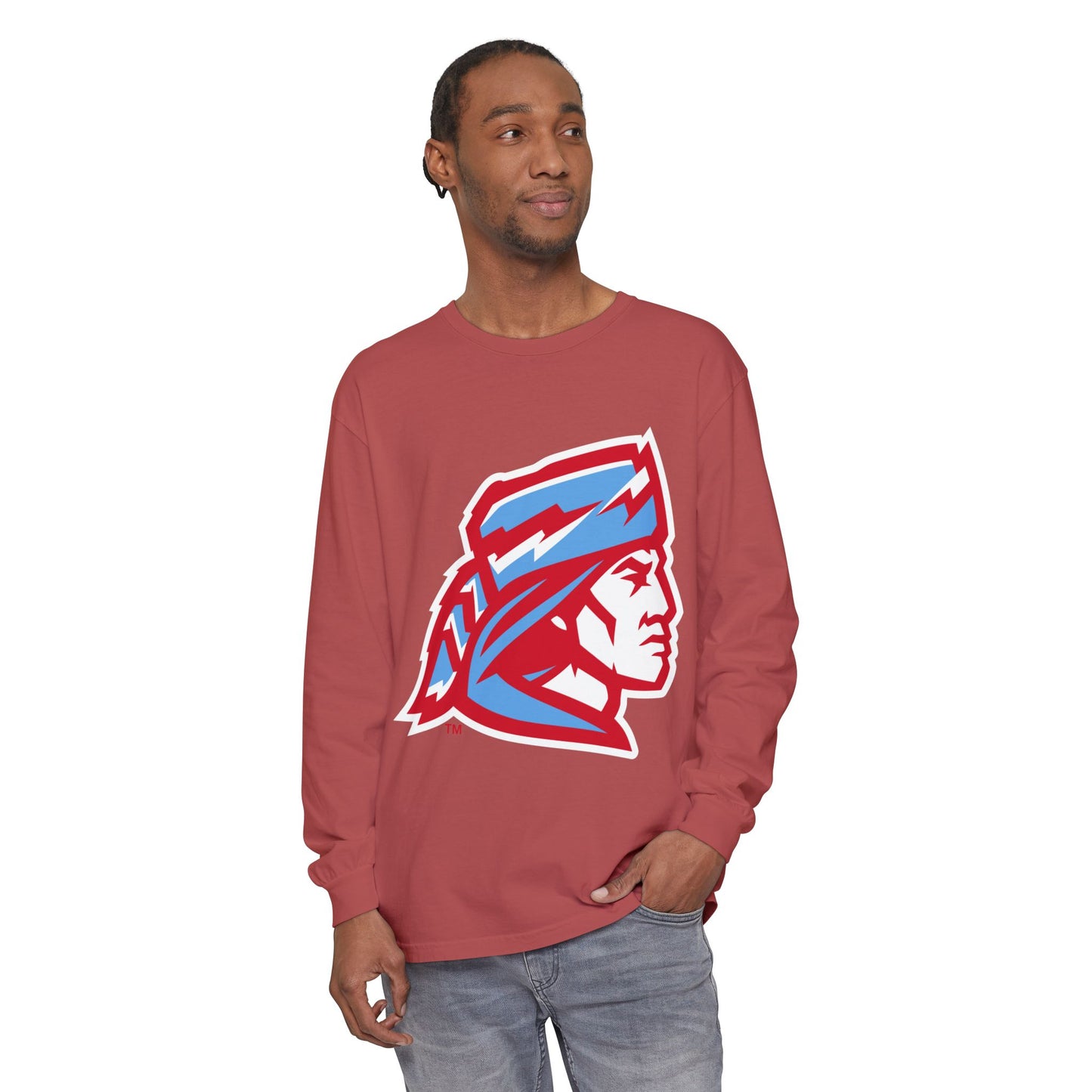 Garment-Dyed Long Sleeve Tee