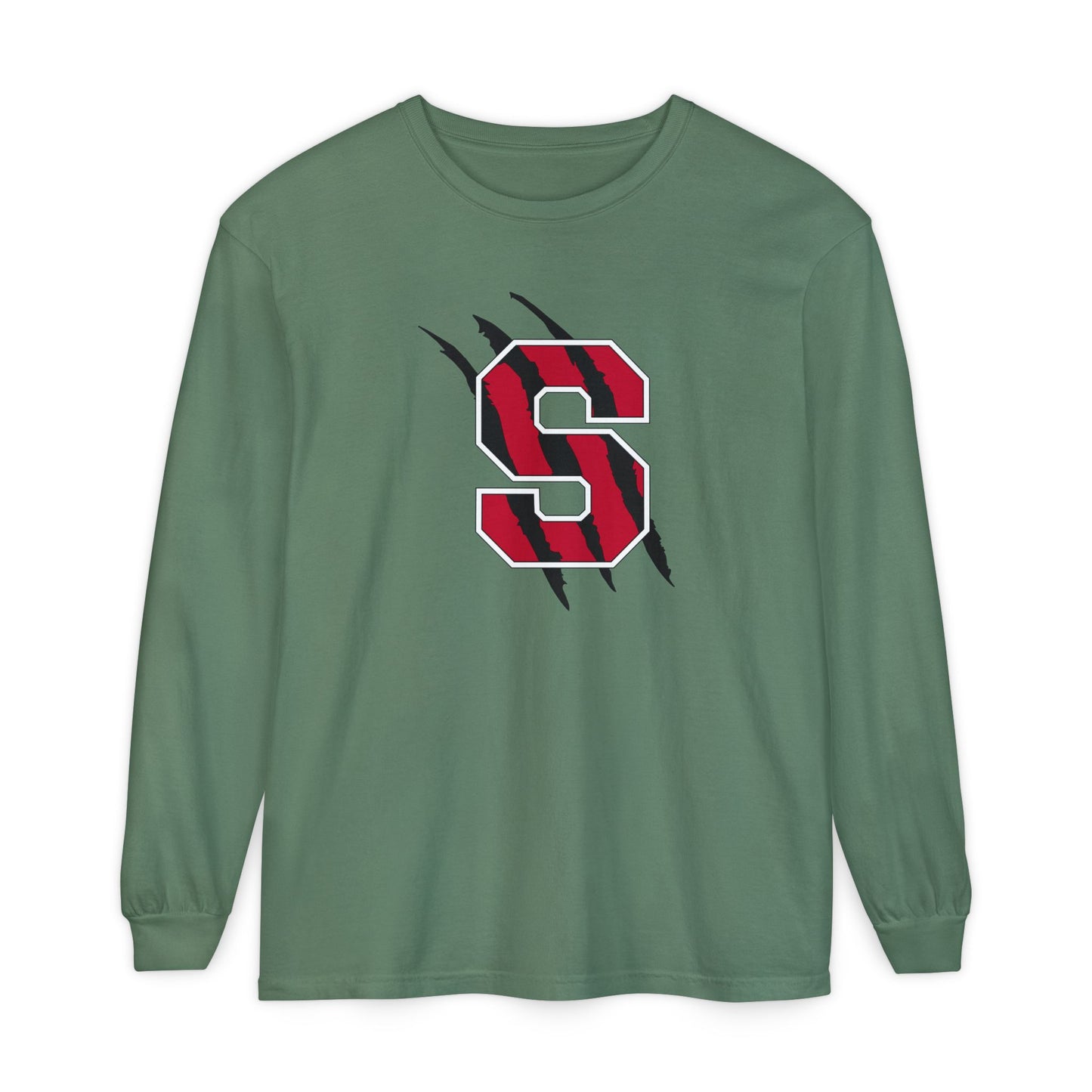 Garment-Dyed Long Sleeve Tee