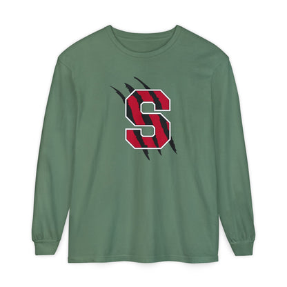 Garment-Dyed Long Sleeve Tee