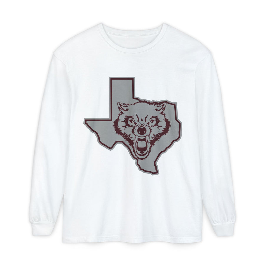 Garment-Dyed Long Sleeve Tee