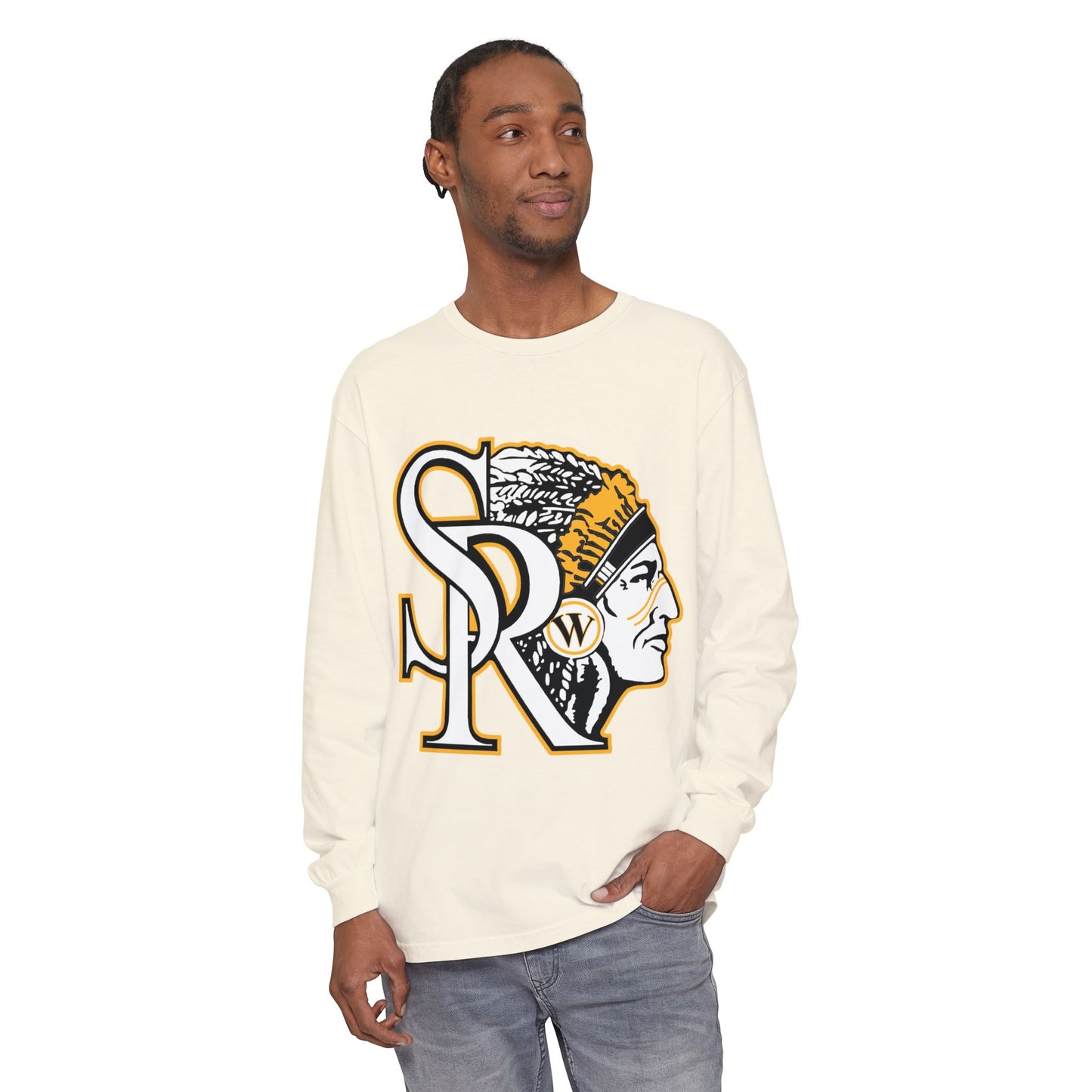 Garment-Dyed Long Sleeve Tee