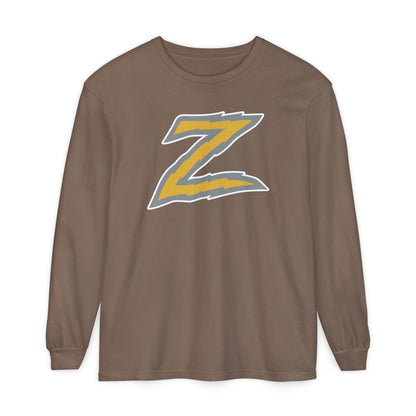 Garment-Dyed Long Sleeve Tee