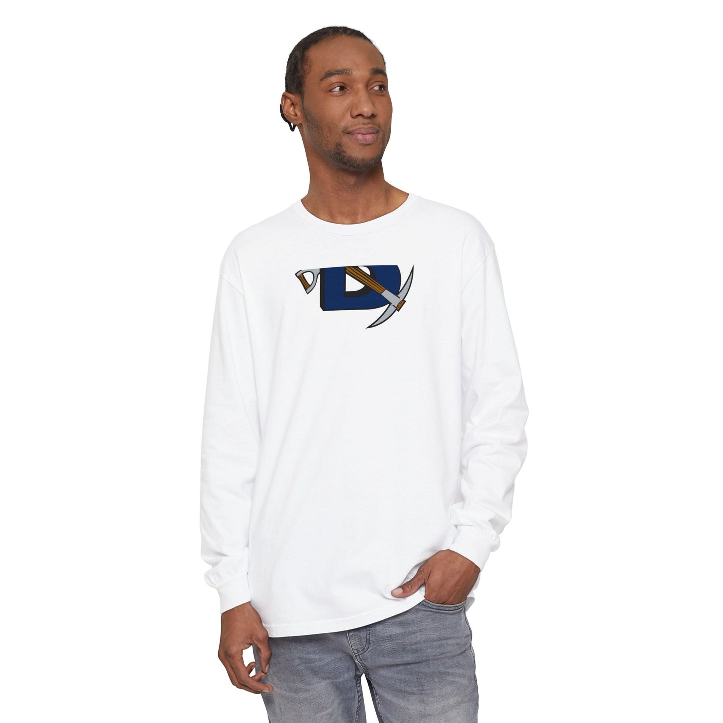 Garment-Dyed Long Sleeve Tee
