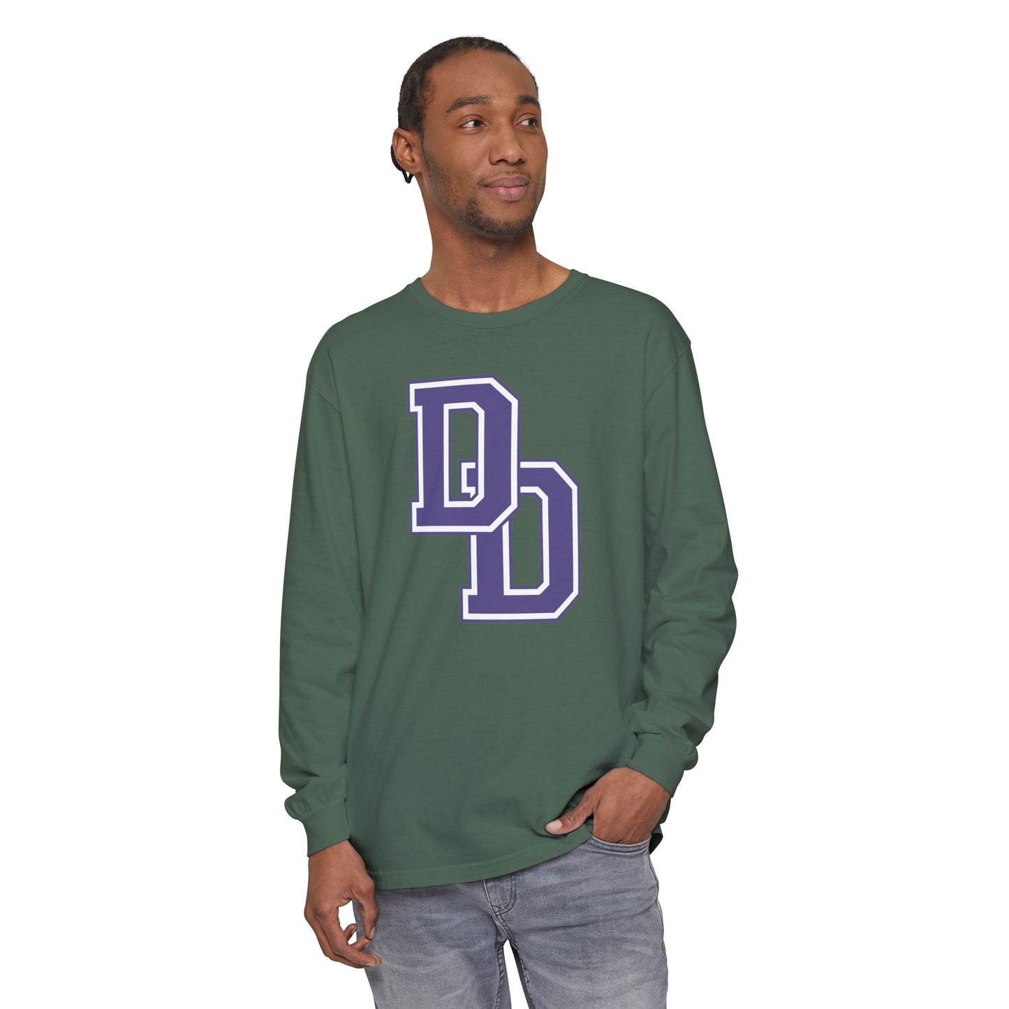 Garment-Dyed Long Sleeve Tee