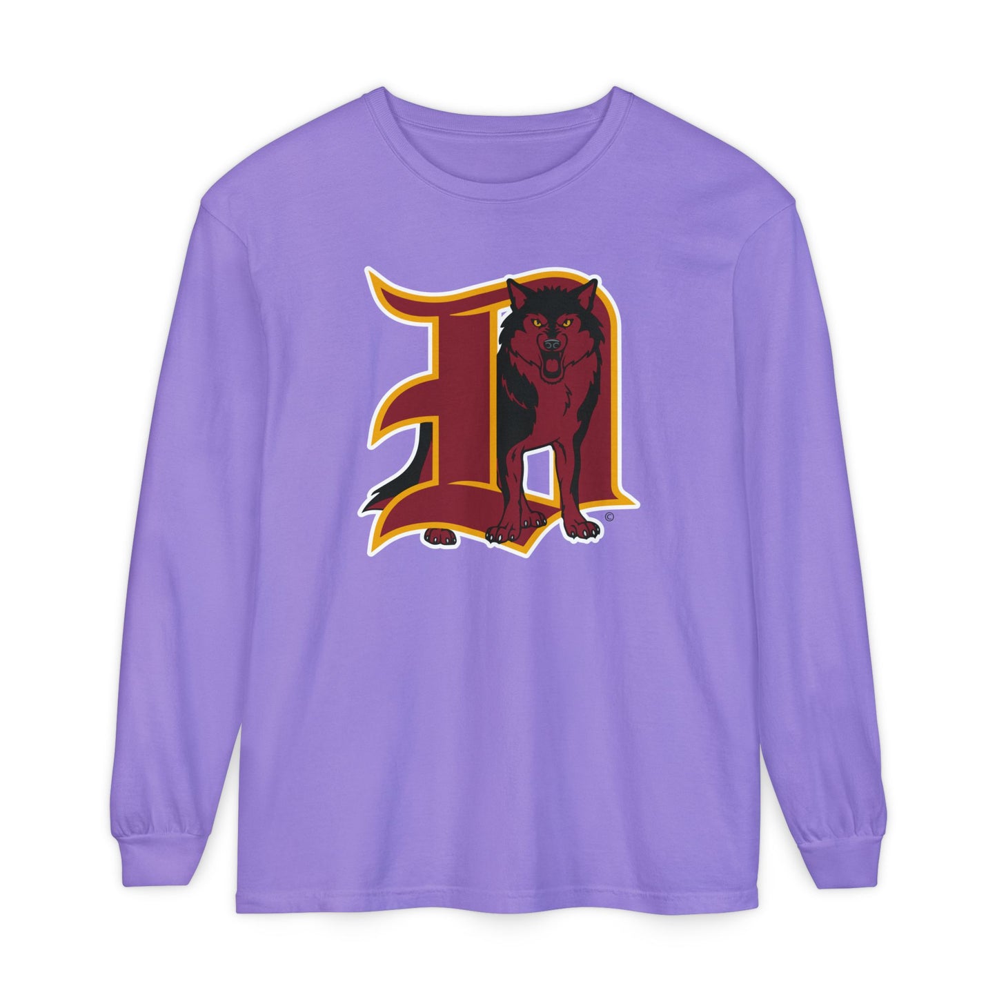 Garment-Dyed Long Sleeve Tee